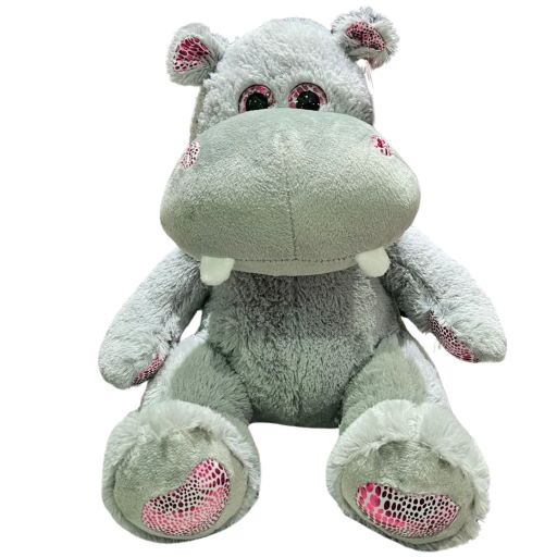 PELUCHE HIPOPOTAMO BRILLO 3500